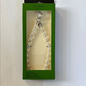Kate Spade Pearl Phone Charm